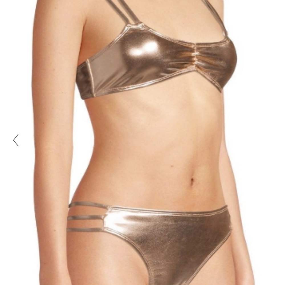NWT Metallic Bikini set